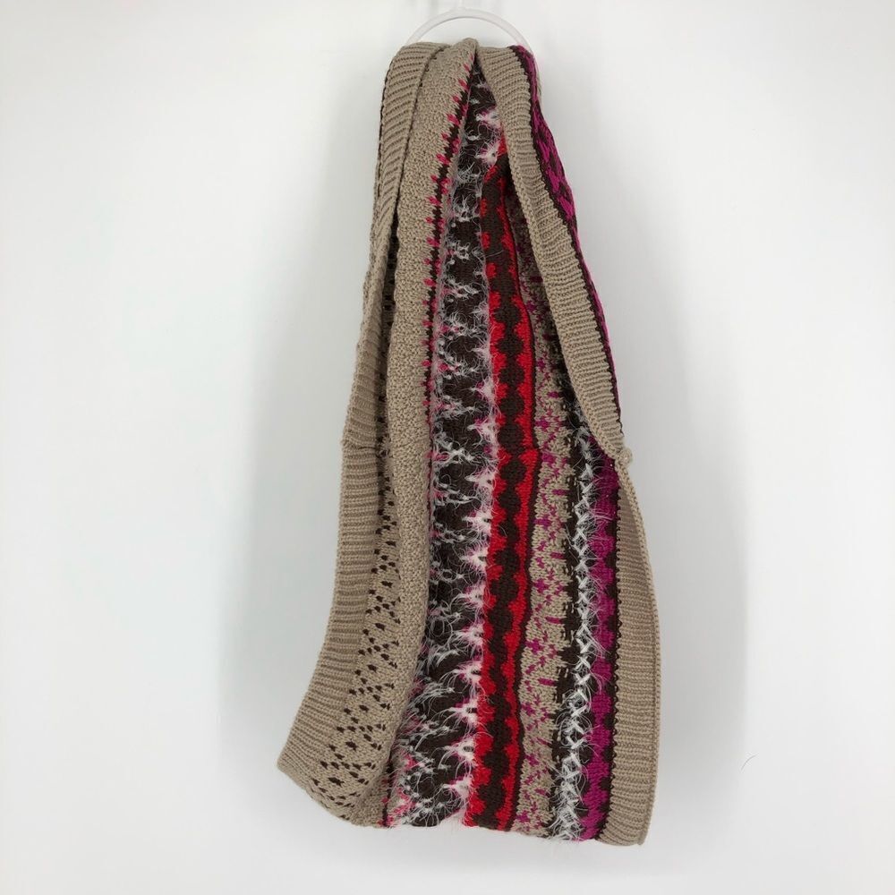 🆕 MAURICES Fair Isle Infinity Scarf NWT